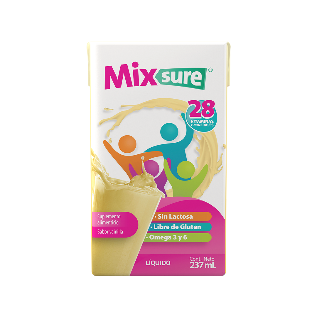 Mixsure Suplemento Alimenticio Líquido Sabor Vainilla 237ml